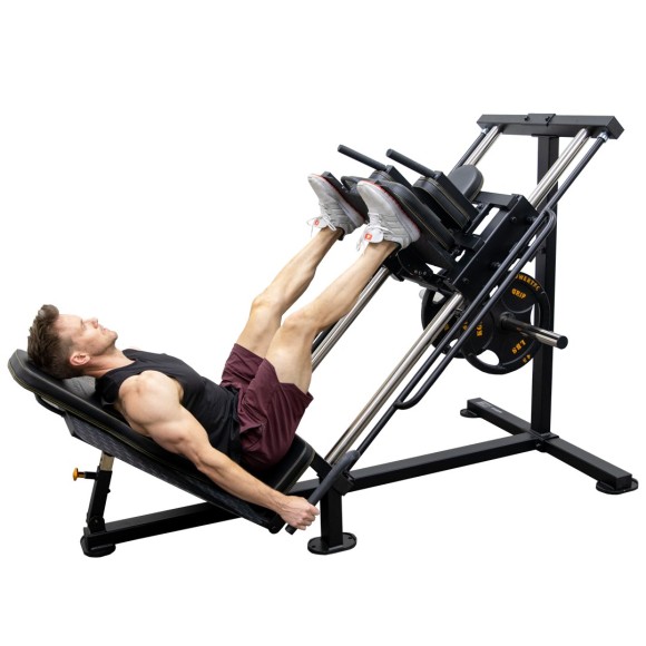 PRESSE à Cuisse HACK SQUAT combo
