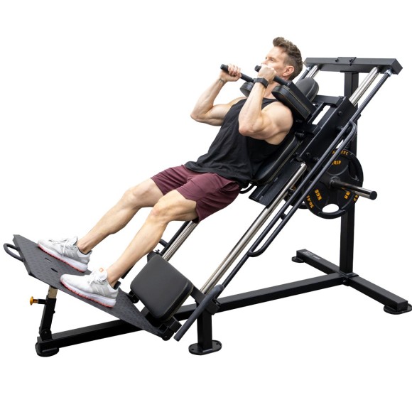 PRESSE à Cuisse HACK SQUAT combo