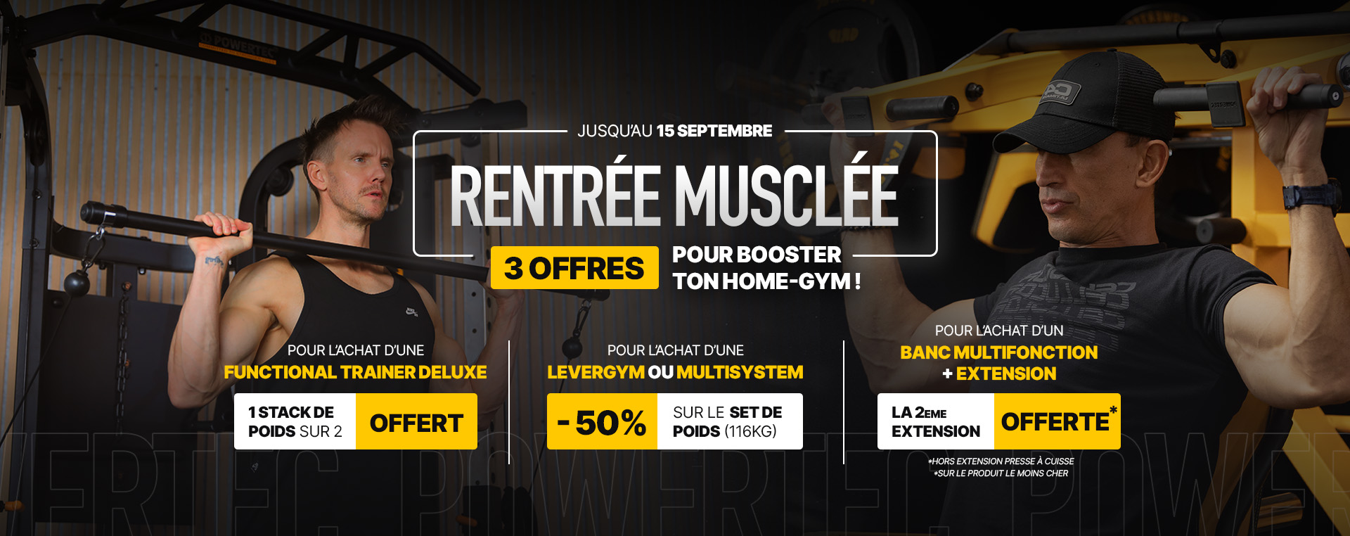 Offre de rentrée 2025
